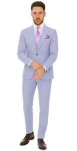 Rossi Man RM1396 – Paul Collection Elegant Formal Suit for Men - Tailored Modern Style