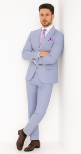 Rossi Man RM1396 – Paul Collection Elegant Formal Suit for Men - Tailored Modern Style