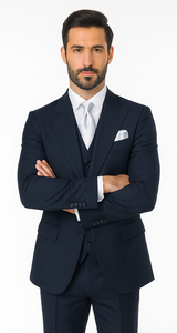 Rossi Man Sam Collection RM2302 – Elegant Men’s Suit - Modern Tailored Formalwear