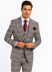 Rossi Man Sam RM2316 – Classic Tailored Dress Shirt for Men - Milano Fit Formal & Casual Elegance