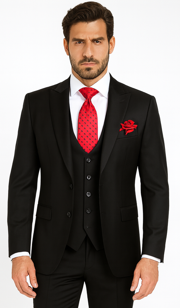 Rossi Man Sydney - RM1101 – Slim Fit Formal Suit for Men - Modern Tailored Elegance