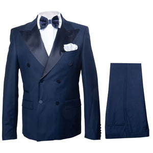 Rossi Man Zeus RM1004 – Premium Men’s Tuxedo for Classic Formal Style - Modern Slim Fit Black-Tie