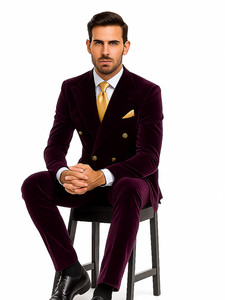 Rossi Man Zeus RM1573 – Elegant Men’s Tuxedo for Formal Occasions -  Slim Fit Black-Tie Suit