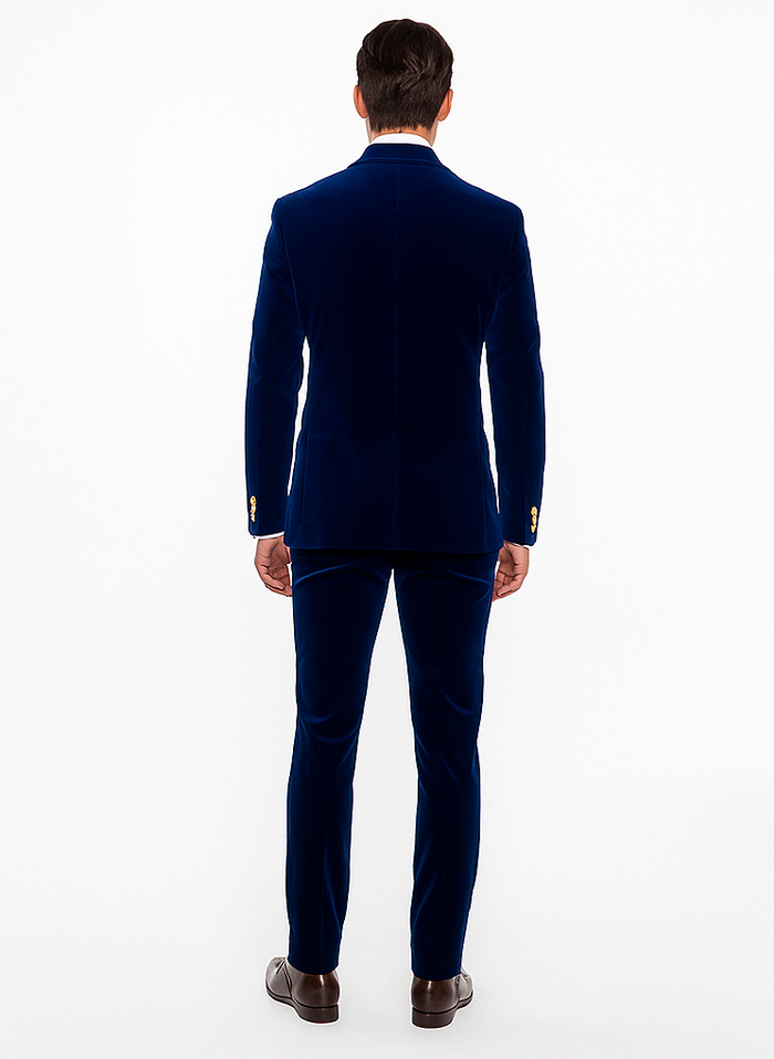 Rossi Man Zeus RM1576 – Classic Men’s Tuxedo for Elegant Formalwear - Slim Fit Black-Tie