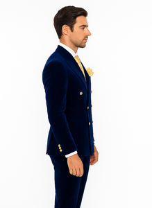 Rossi Man Zeus RM1576 – Classic Men’s Tuxedo for Elegant Formalwear - Slim Fit Black-Tie