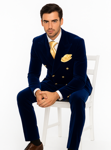 Rossi Man Zeus RM1576 – Classic Men’s Tuxedo for Elegant Formalwear - Slim Fit Black-Tie