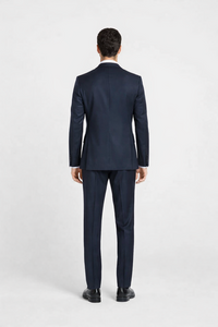 Rossiman Men’s Blue Slim Fit Suit | Modern Tailored Formalwear – Italian 3-Piece Elegant Suit for Men
