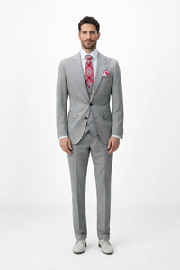 Rossiman Men’s Dress Suit | Timeless Classic Formal Suit for Men – Italian Tailored Luxury Slim Fit Design