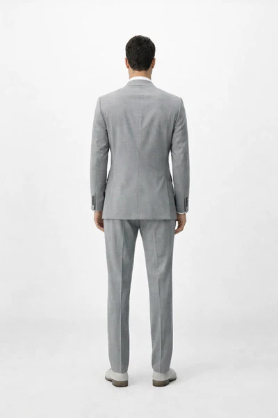 Rossiman Men’s Dress Suit | Timeless Classic Formal Suit for Men – Italian Tailored Luxury Slim Fit Design