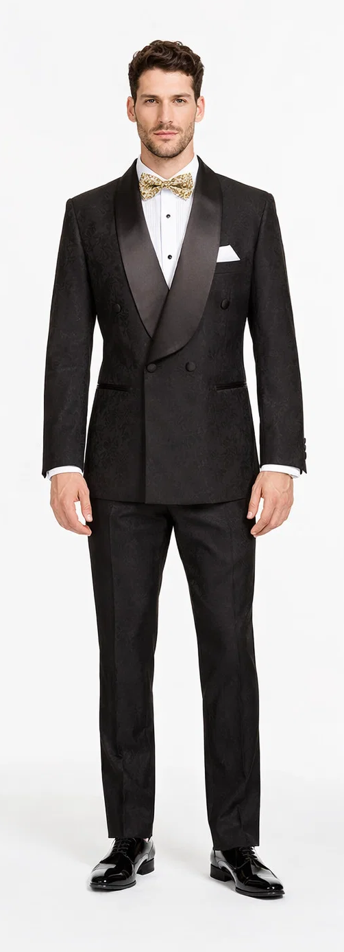 Rossiman Rossi Men’s Formal Suit | Stylish Tailored Dress Suit by Rossi Man – Italian Slim Fit Luxury Formalwear