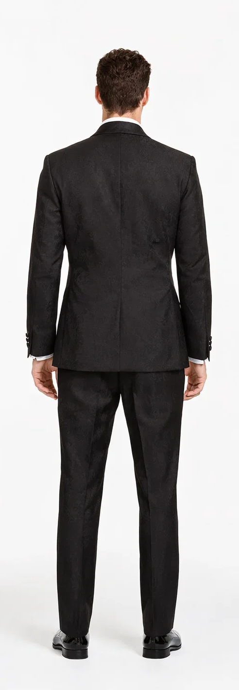 Rossiman Rossi Men’s Formal Suit | Stylish Tailored Dress Suit by Rossi Man – Italian Slim Fit Luxury Formalwear