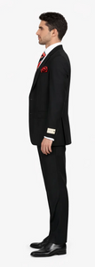 Rossiman Rossi Men’s Dress Suit | Premium Tailored Suit for Formal Occasions – Italian-Inspired Luxury Slim Fit Design