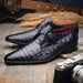 Marco_Di_Milano Rovigo: Navy Leather Dress Shoe