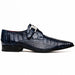 Marco_Di_Milano Rovigo: Navy Leather Dress Shoe