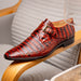 Marco Di Milano Rovigo: Cognac Leather Strap Loafers