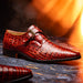Marco Di Milano Rovigo: Rustic Cognac Leather Loafers