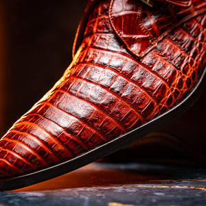 Marco Di Milano Rovigo: Rustic Cognac Leather Loafers