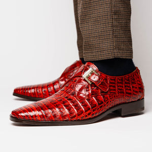 Marco Di Milano Rovigo: Rustic Cognac Leather Loafers