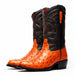 Marco_Di_Milano Savannah: Luxury Orange Leather Shoe
