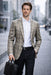 Tan Blazer Mens Sport Coat