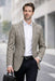 Taupe Blazer Mens Sport Coat