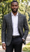 Charcoal Blazer Mens Sport Coat