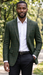 Hunter Green Blazer Mens Sport Coat
