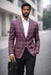 Mauve Blazer Mens Sport Coat