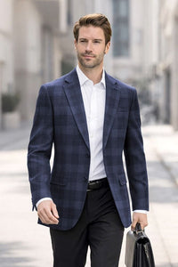 Navy Blazer Mens Sport Coat