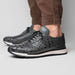 Marco Di Milano Scanno Antique Gray Leather Oxford