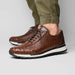 Marco Di Milano Scanno: Antique Brown Leather Dress Shoe