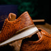 Marco Di Milano Scanno: Antique Cognac Leather Dress Shoe