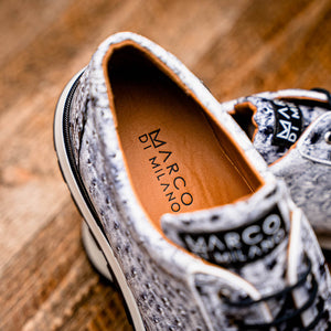 Marco_Di_Milano Scanno Newspaper: Luxury Leather Dress Shoe