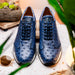 Marco Di Milano Scanno Antique Navy Leather Dress Shoe