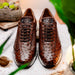 Marco Di Milano Scanno: Antique Brown Leather Dress Shoe