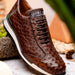 Marco Di Milano Scanno: Antique Brown Leather Dress Shoe