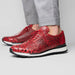 Marco Di Milano Scanno Antique Red Leather Loafer