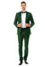 Sean Alexander Men's Two-Button Hunter Green Tuxedo: Slim-Fit for Weddings and Proms - USA Men's Outlet