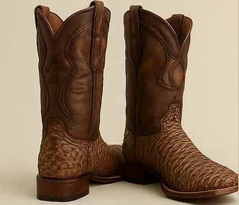 Dan Post Men's Stanley Leather Square Toe Boots - Tan