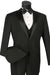 Signature Menswear Vested 2-Button Tuxedo Suit in Black | Style & Comfort Unified - Elegant Mensattire