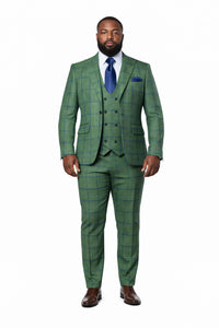Rossi Man MAX RM1841 Slim Fit 3-Piece Suit – Men’s Formalwear