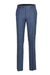 Sophisticated Men's Wool Suit: English Laundry 2-Btn Notch Lapel Slim Fit Denim Blue Windowpane - USA Men's Outlet