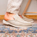 Zelli Soro Sueded Goatskin Slip-On Mule in Grey