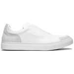 Zelli Spettacolare Pebble Grain Slip On Sneakers White (65-225-WHT)