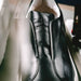 Zelli Spettacolare Calfskin & Suede Slip-On Sneakers in Black