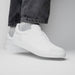 Zelli Spettacolare Pebble Grain Slip On Sneakers White (65-225-WHT)