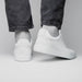 Zelli Spettacolare Pebble Grain Slip On Sneakers White (65-225-WHT)