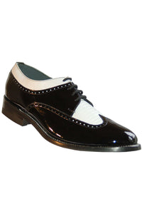 "Spectator" Black and White Stacy Baldwin Formal Shoes