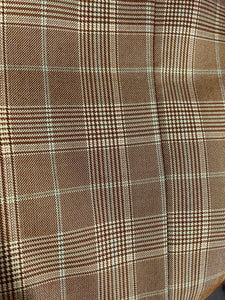 Renaissance Collection - Regular Fit 3 Piece Suit Camel