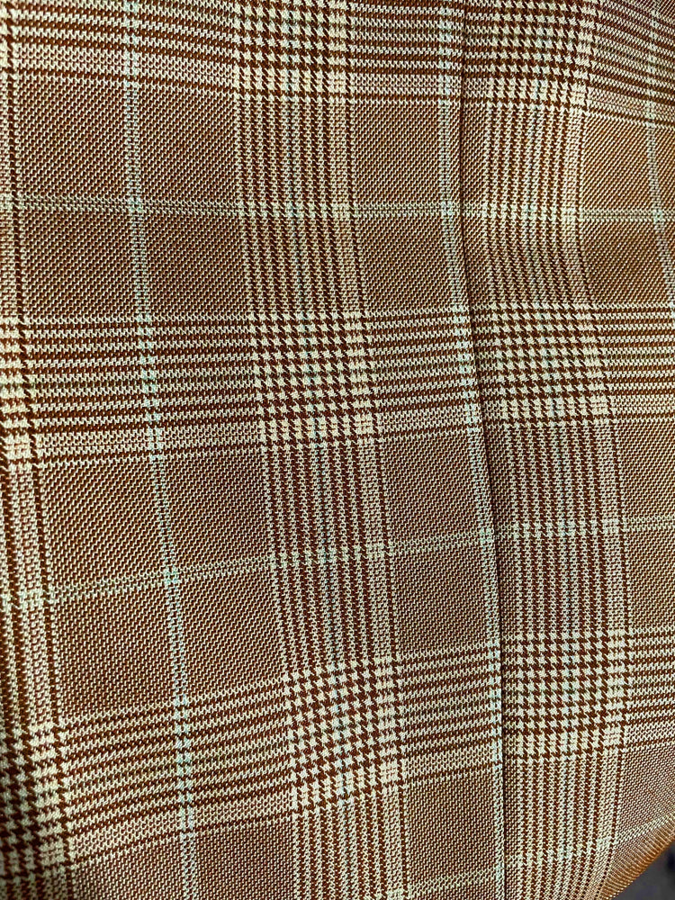 Renaissance Collection - Regular Fit 3 Piece Suit Camel